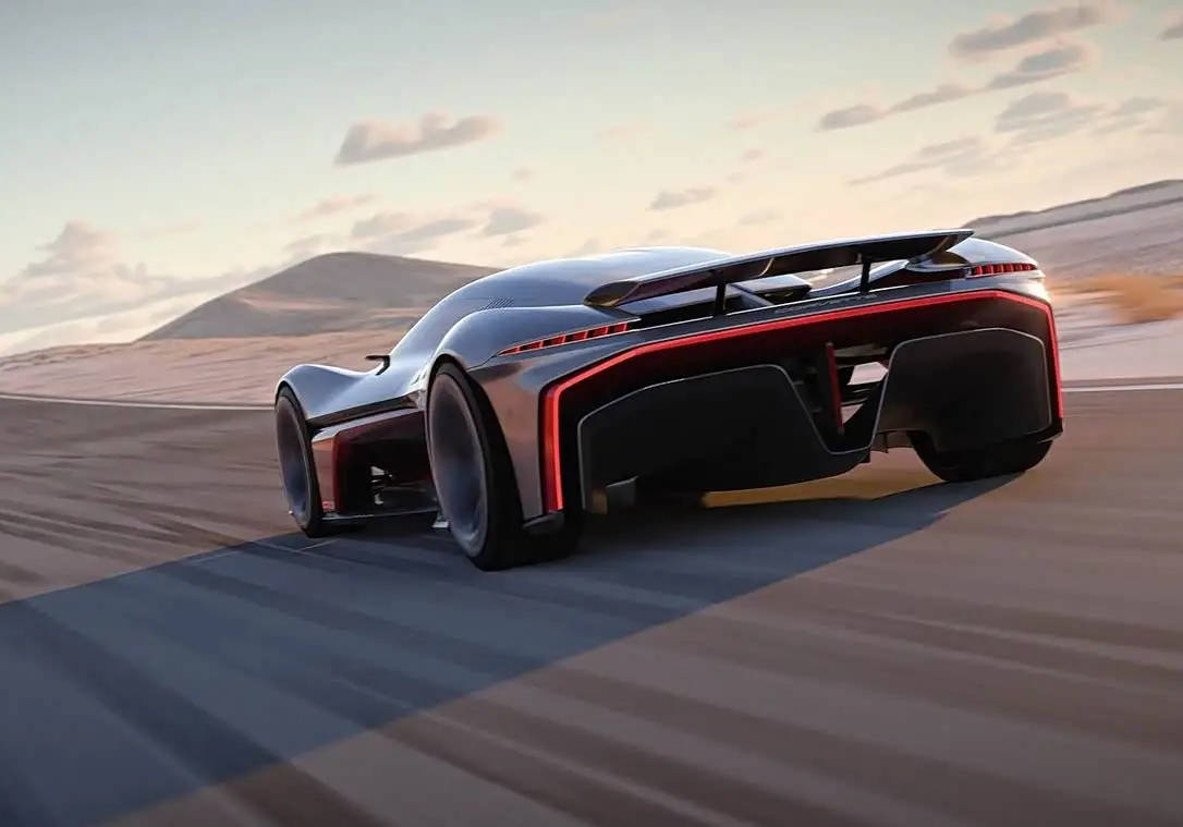 純電動超級跑車 雪佛蘭科爾維特SoCal概念車官圖發布