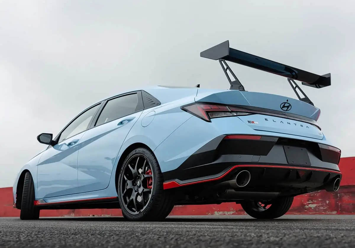 6速手波可選/TCR合法上路 現(xiàn)代伊蘭特 N TCR版官圖發(fā)布