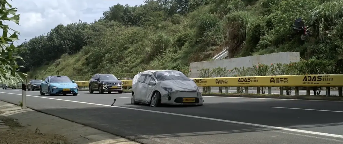 懂車帝高速測試場景 | 圖片來源：懂車帝