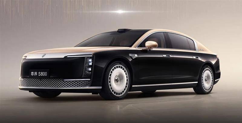 尊界S800用技術創新重新定義了豪華車的核心價值