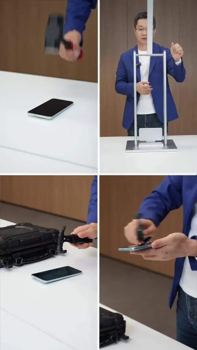 盧偉冰暴力實測REDMI Note 15 Pro+:錘子砸完手機完好無損