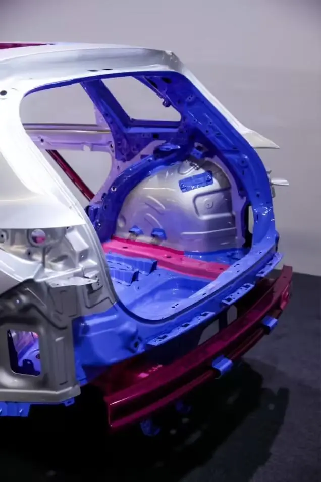 尚界H5放出白車身官圖:九橫五縱結構,高強鋼及鋁合金占比超88%