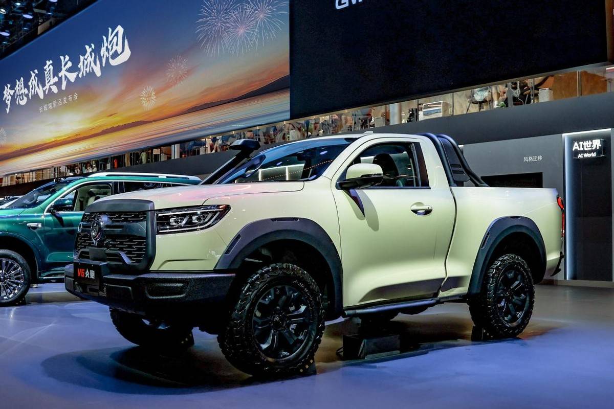 短軸、車輕、大心臟 ,“賽級皮卡”V6火炮預售22.98萬元