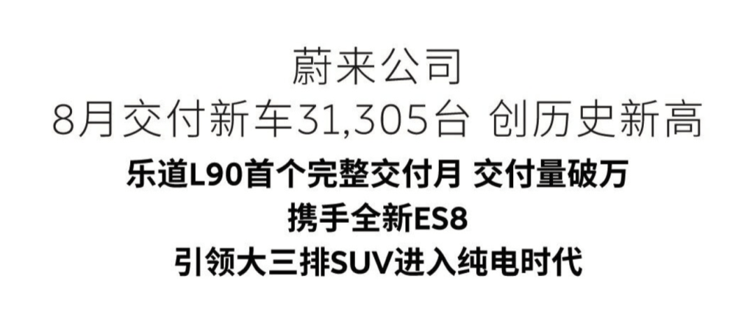 8月銷量榜:吉利緊追比亞迪;蔚來靠樂道翻身;鴻蒙智行還在攢大招