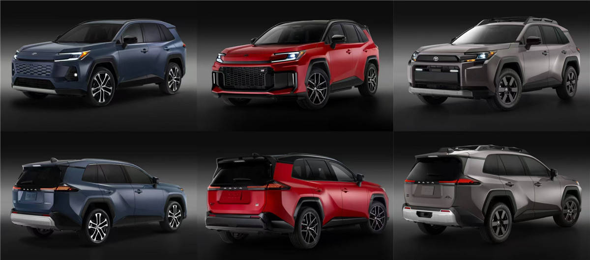 合資車企反擊戰(zhàn):新一代RAV4榮放實(shí)車曝光,寶馬iX3藏大量新技術(shù)