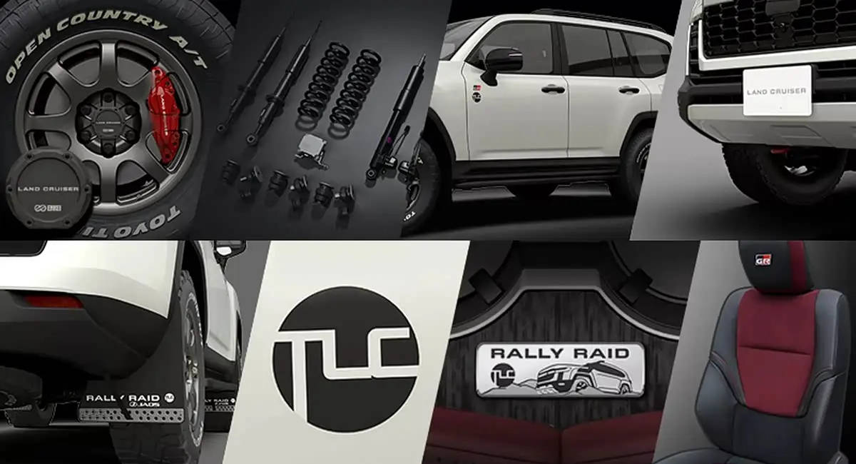 慶祝達(dá)喀爾奪冠/配置更硬核 豐田發(fā)布蘭德酷路澤Rally Raid特別版官圖