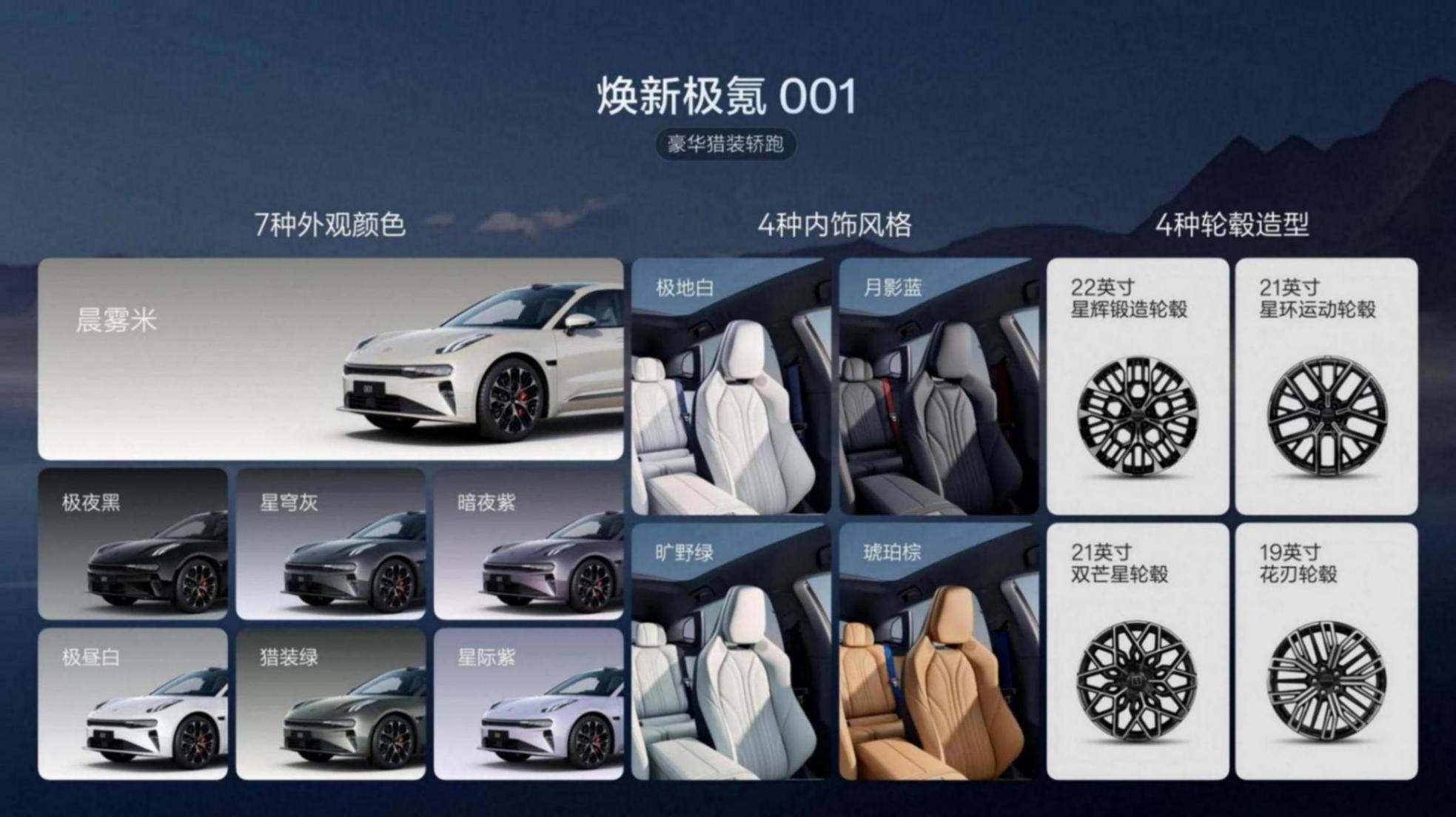 新極氪001卡住26萬元定價,面對YU7/i6配置可以送,面子不能丟