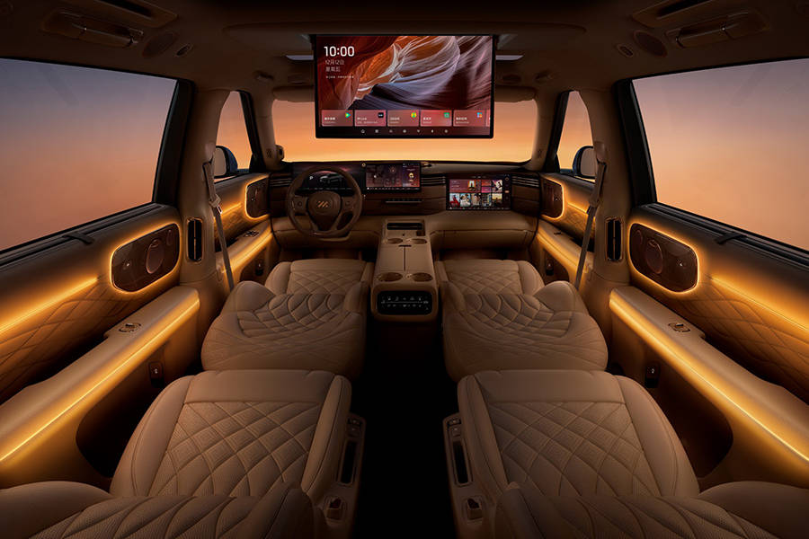 搭“恒星”超級增程/售價32.28萬起 智己LS9正式上市