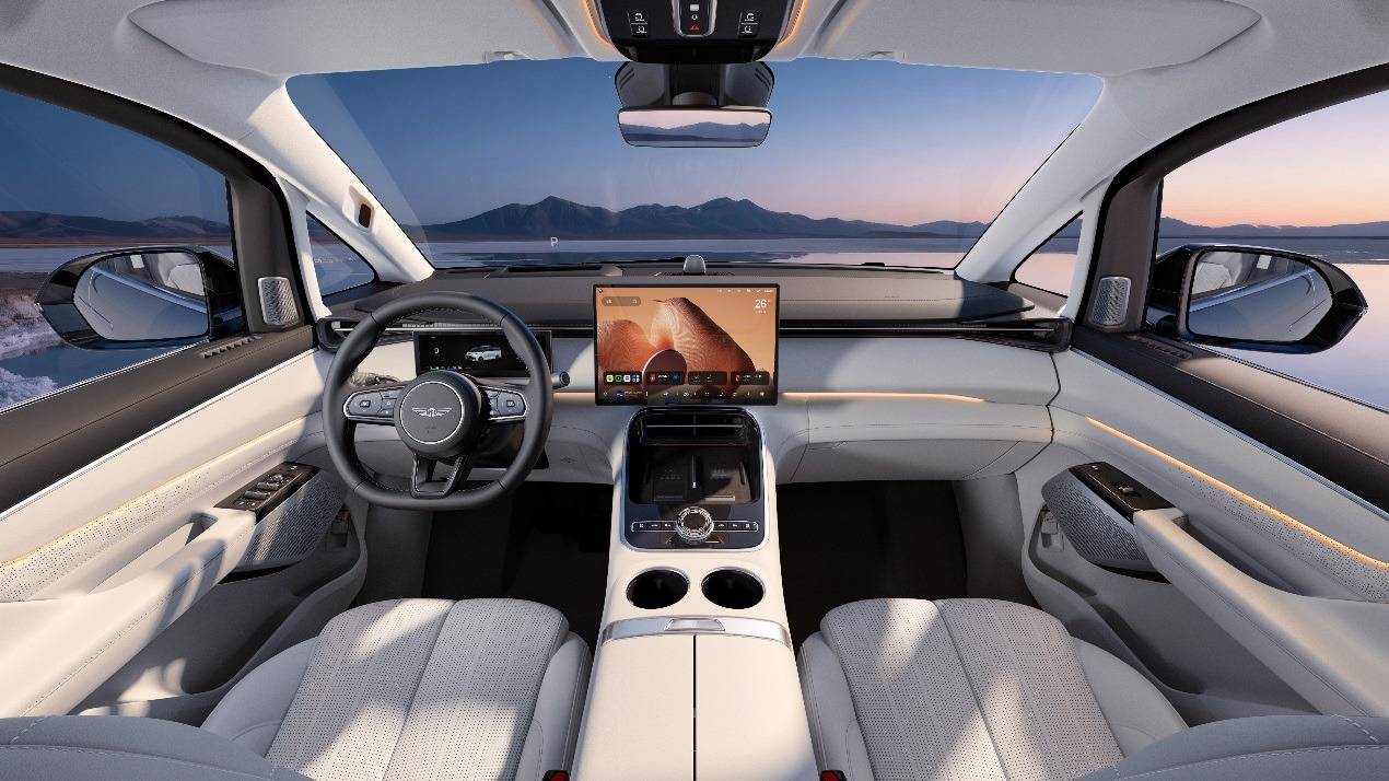 吉利銀河V900廣州車展首秀,用AI與超大空間重新定義豪華MPV