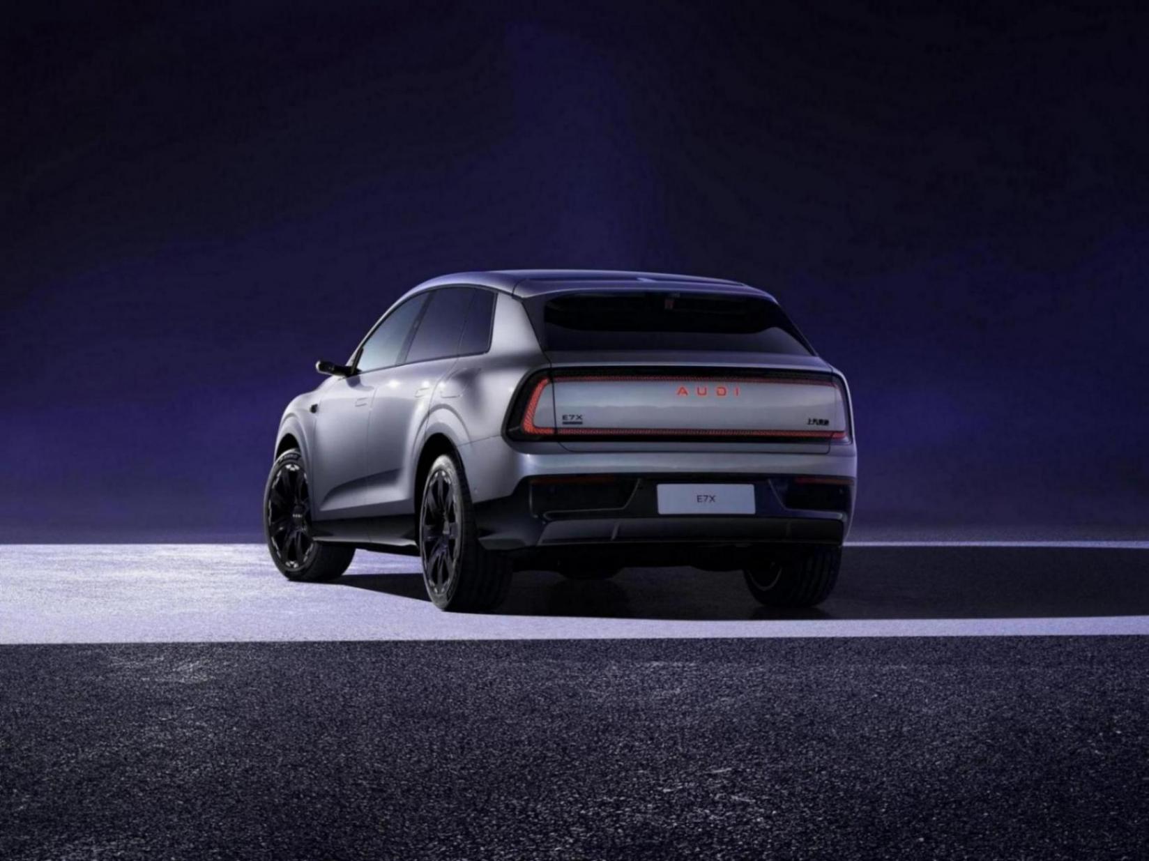 AUDI E SUV概念車愿景加速落地:AUDI品牌公布其第二款車型E7X外觀設計