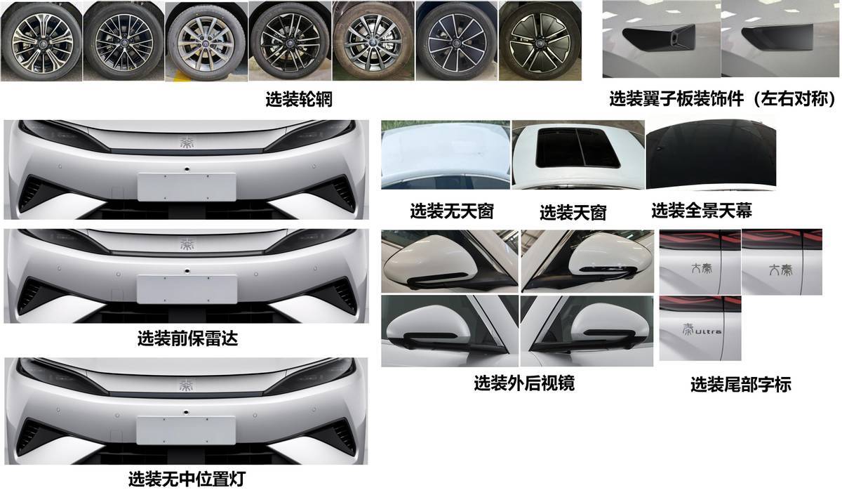 比亞迪秦MAX申報圖!全新純電車型,車長比秦L更長,動力也更猛