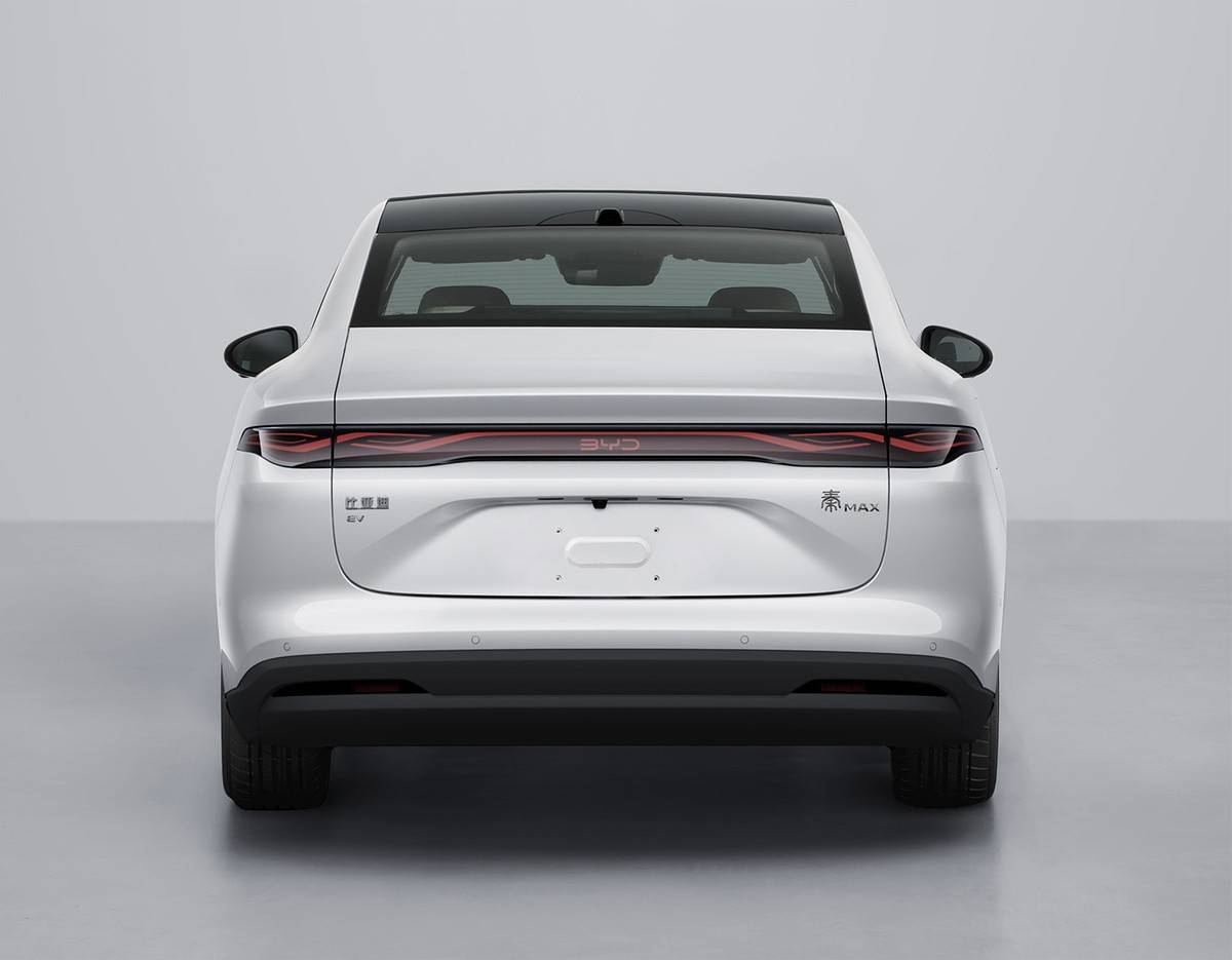 比亞迪秦MAX申報圖!全新純電車型,車長比秦L更長,動力也更猛
